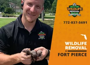 Fort Pierce Wildlife Removal professional removing pest animal