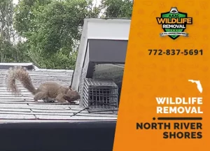 North River Shores Wildlife Removal professional removing pest animal