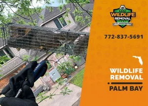 Palm Bay Wildlife Removal professional removing pest animal