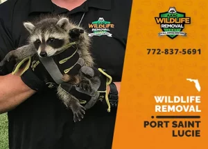 Port Saint Lucie Wildlife Removal professional removing pest animal